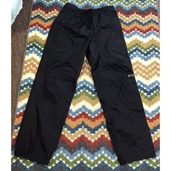 Mens Eastern Mountain Black Waterproof Shell Pants - Picture 1 of 2